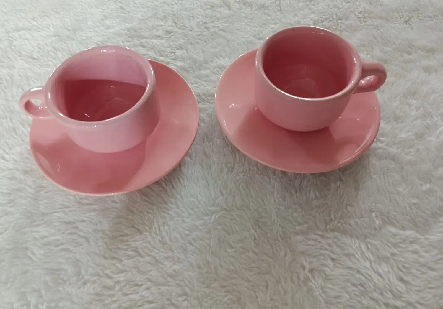 سرویس ظروف دو نفره سرامیکی قلبی 12 پارچه نو|ظروف سرو و پذیرایی|سمنان, |دیوار