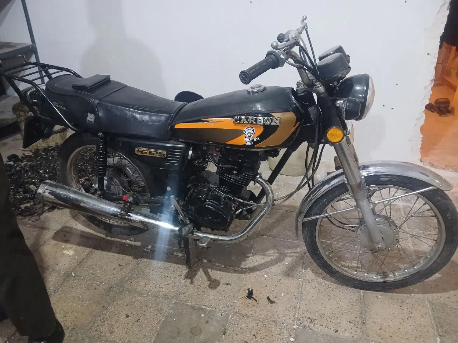 موتور۱۲۵مدل۹۳|موتورسیکلت|زرند, |دیوار