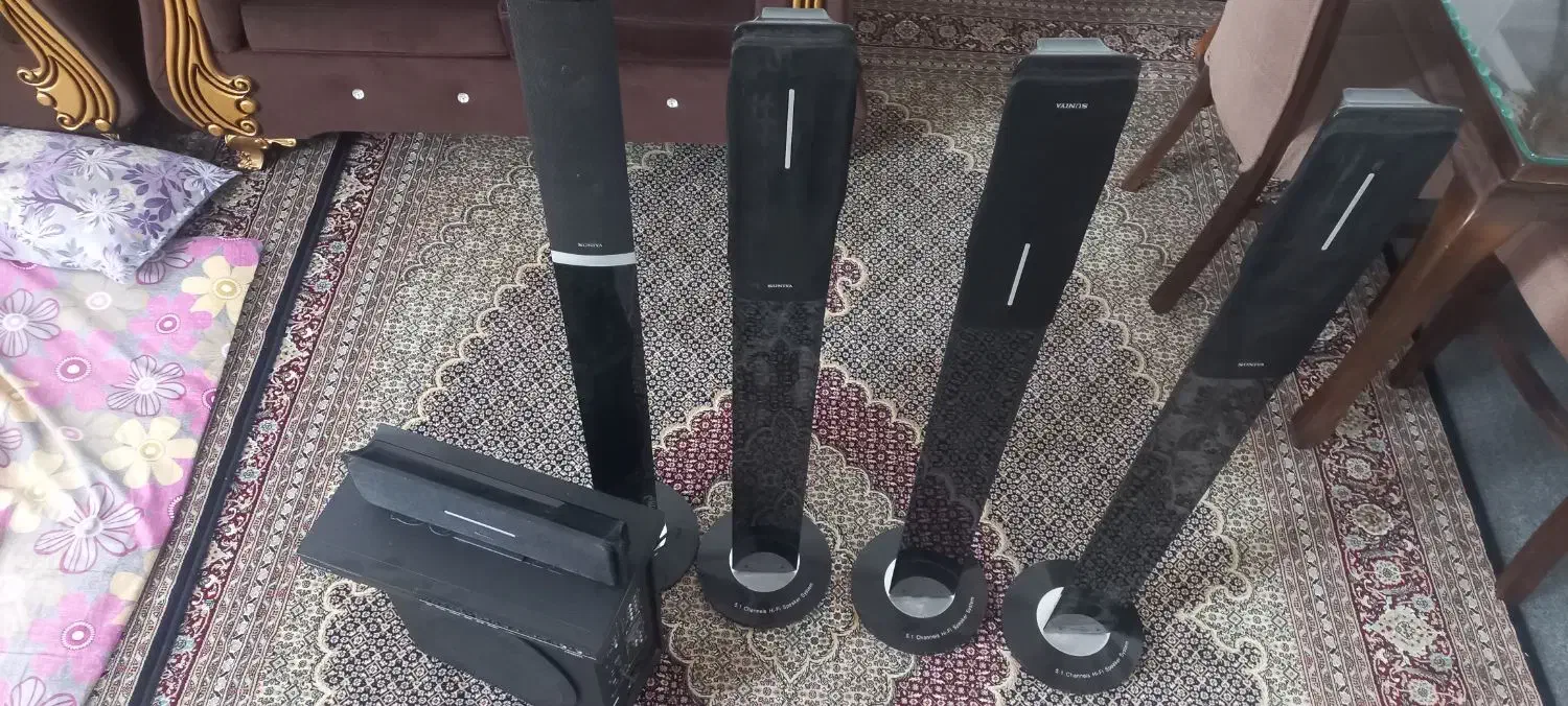 باند و dvd درحد نو|سیستم صوتی خانگی|شوشتر, |دیوار