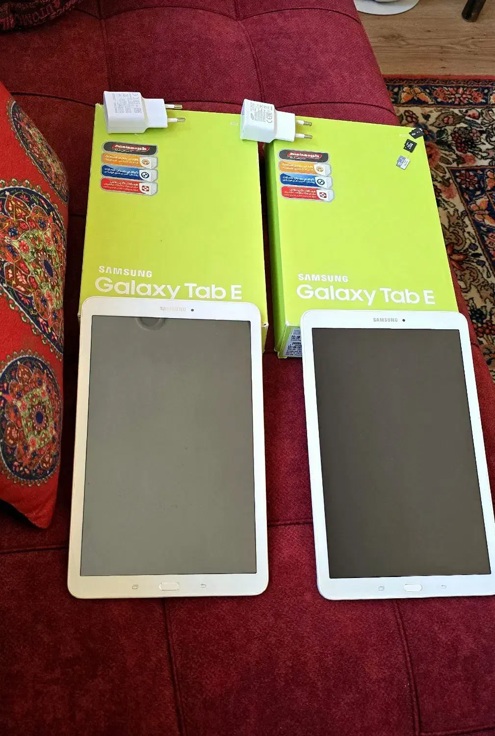 ۲دستگاه تبلت سامسونگ Galaxy Tab E|تبلت|تهران, پونک|دیوار