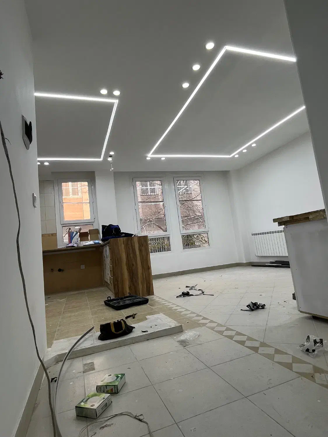 کناف بازسازی کنافکاری دکوراسیون لاین|خدمات پیشه و مهارت|کرج, مصباح|دیوار