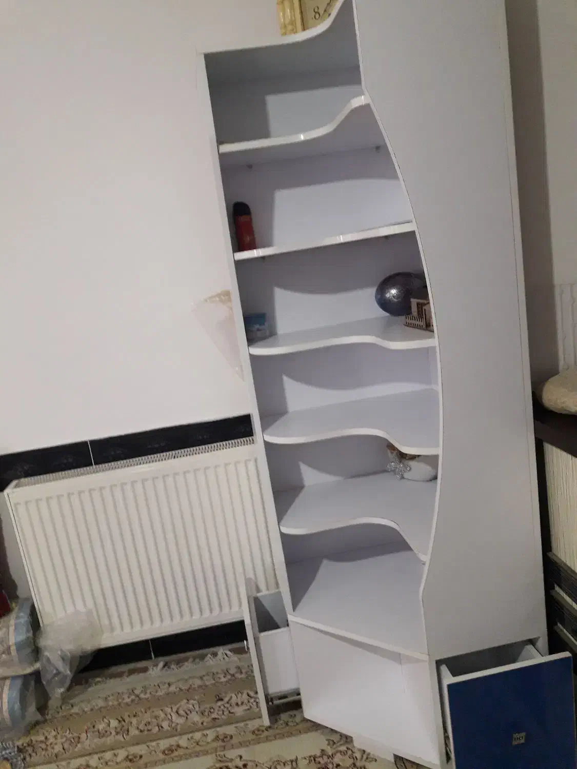 کمد  ۶ طبقه|کتابخانه، شلف، قفسه‌های دیواری|بیرجند, |دیوار