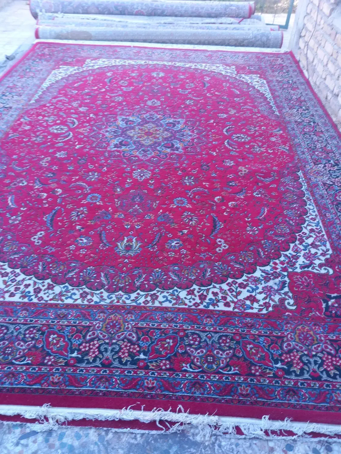 فرش دسته دوم استوک|فرش|فیروزآباد (فارس), |دیوار