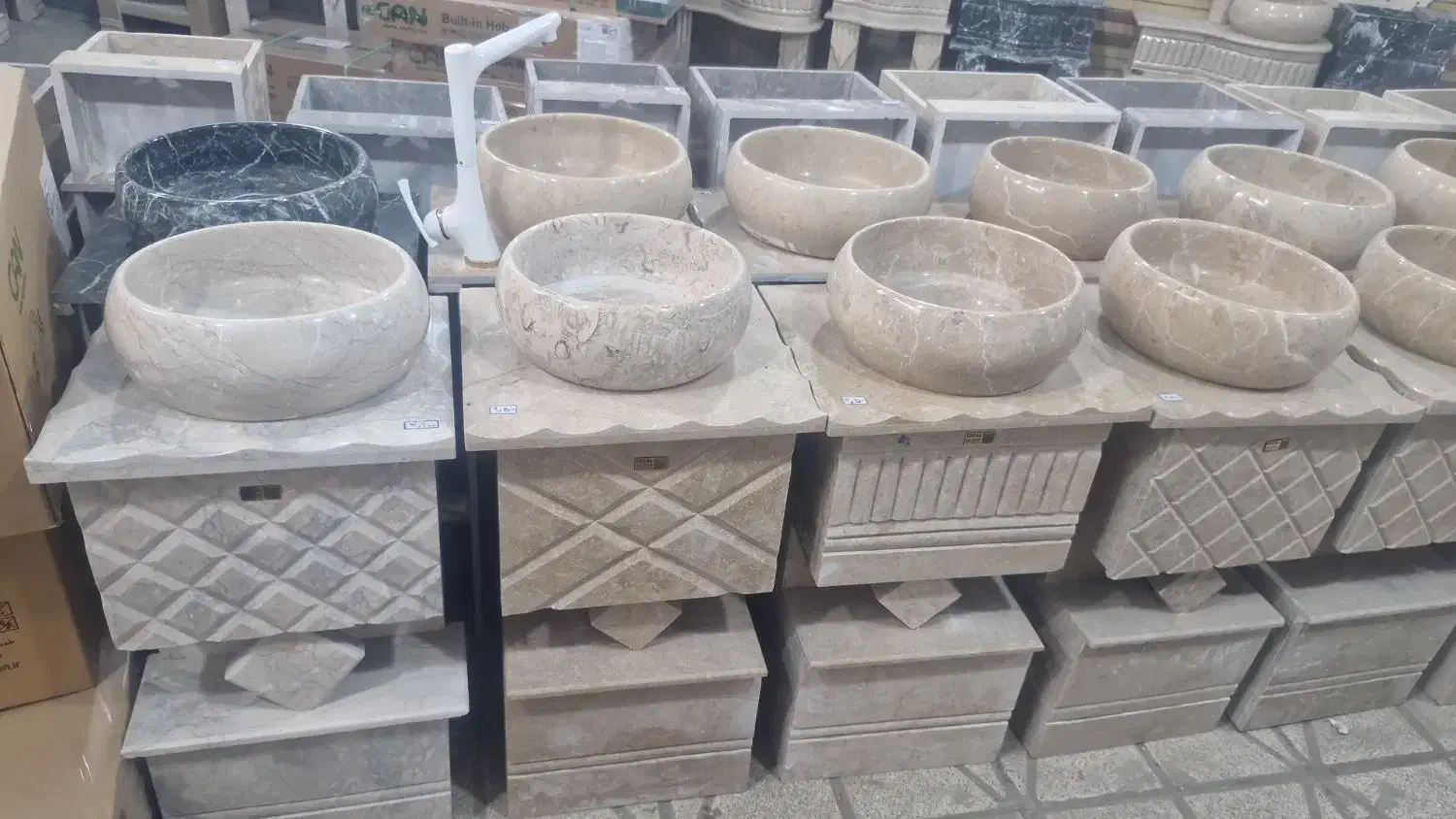 روشویی سنگی پی وی سی|لوازم سرویس بهداشتی|مشهد, عامل|دیوار