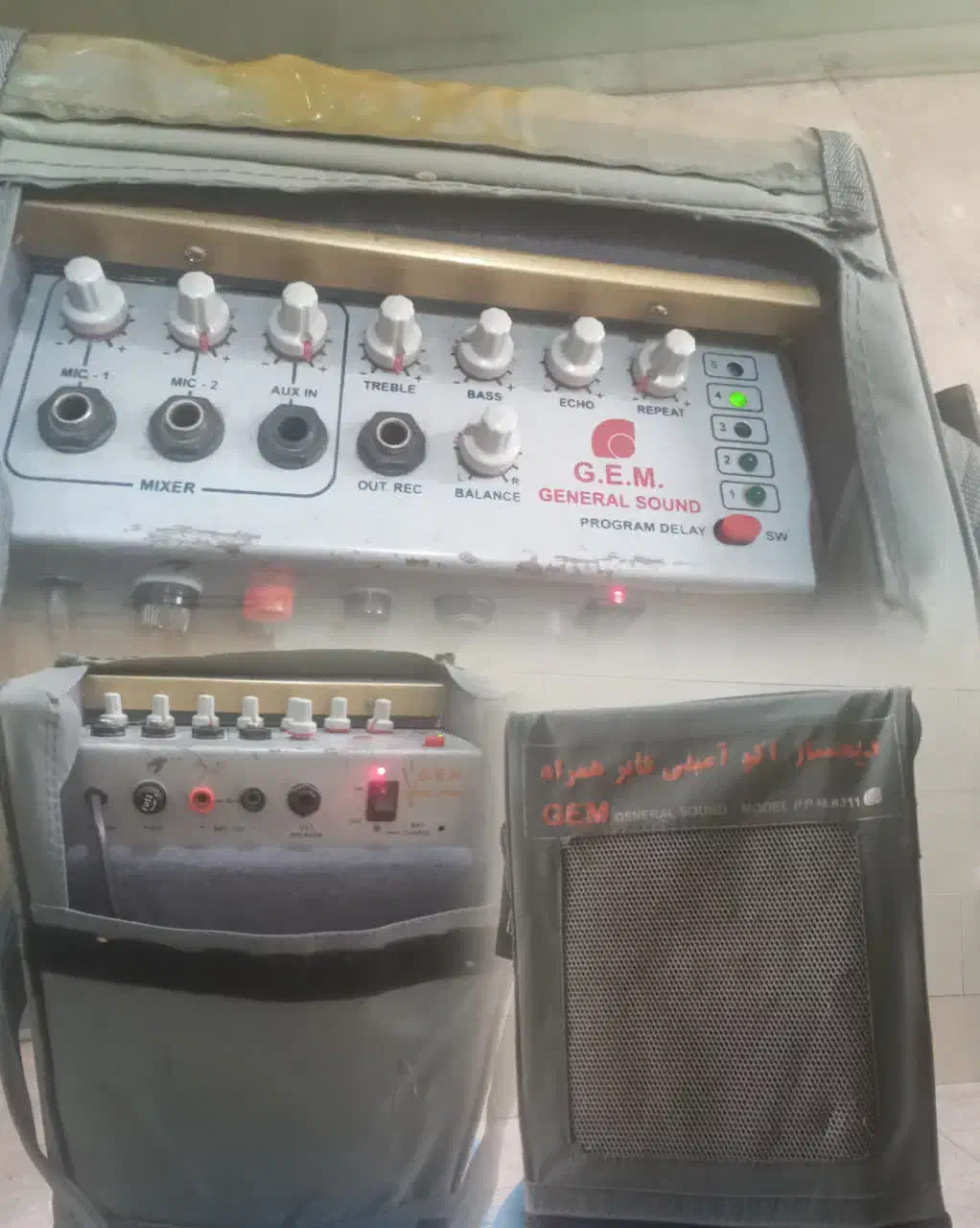 فروش فوری اسپیکر شارژی اکو شارژی|پخش‌کننده همراه|ری, دیلمان|دیوار