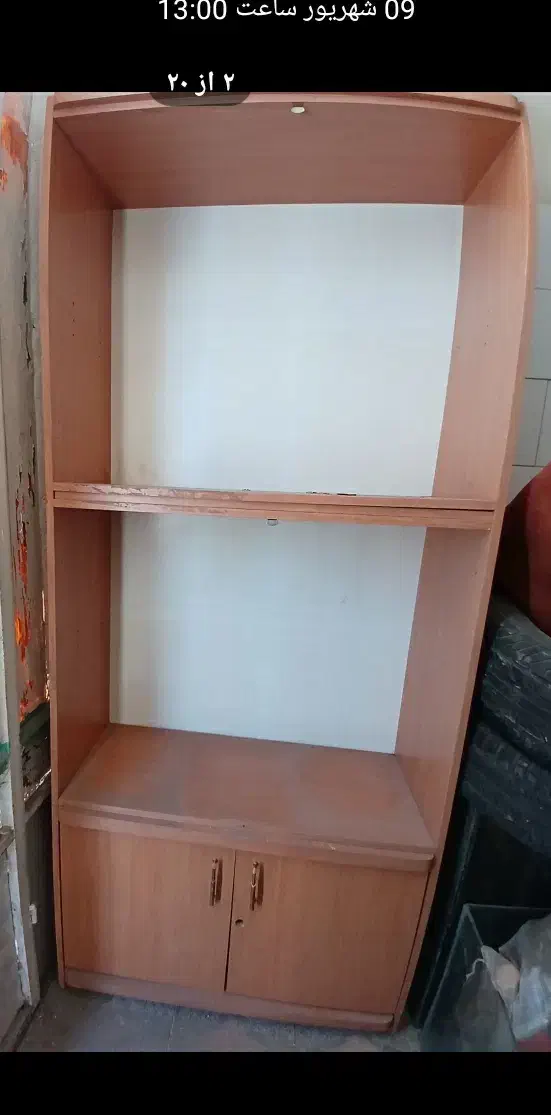 کمد بزرگ ام دی اف بزرگ|کتابخانه، شلف، قفسه‌های دیواری|کرمانشاه, |دیوار