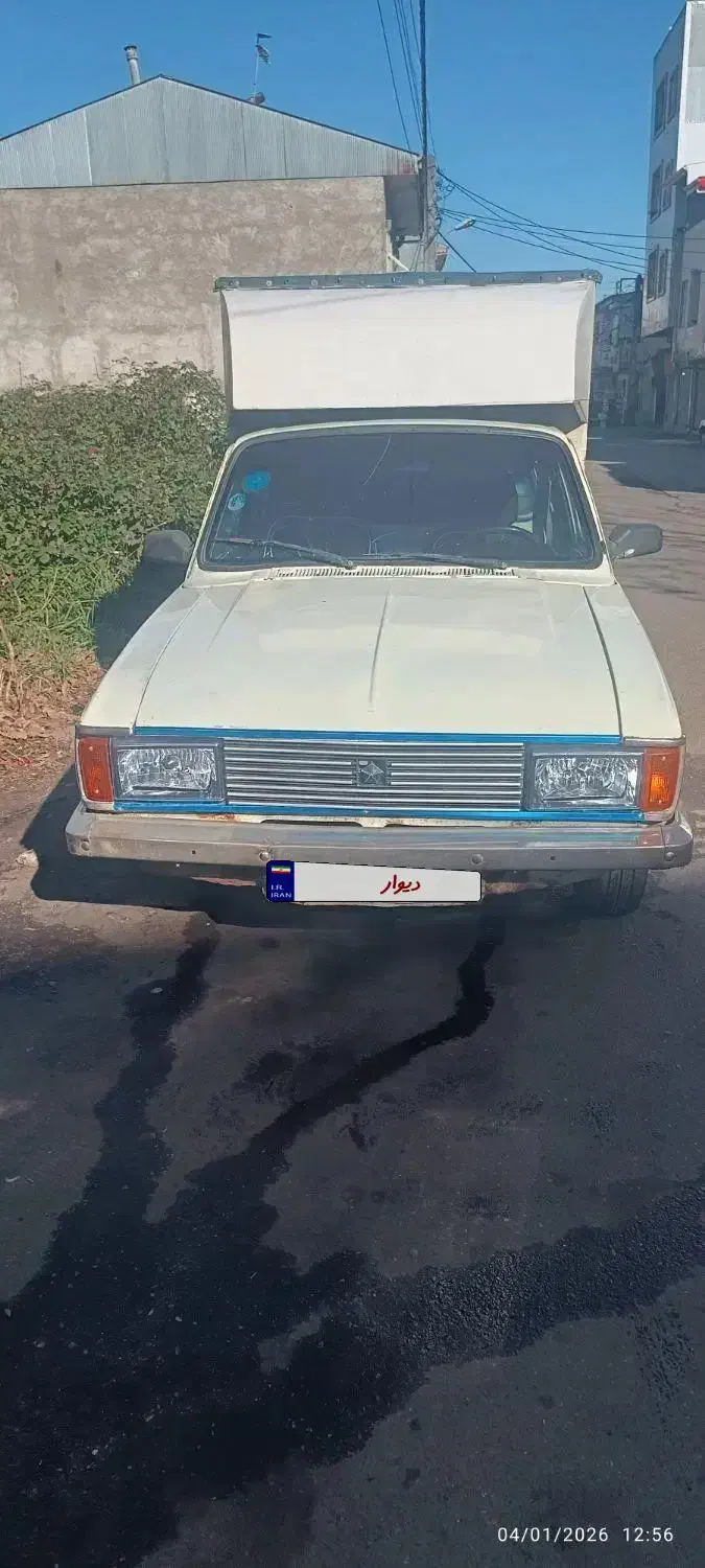 پیکان وانت دو گانه بیرنگ|خودرو سواری و وانت|رشت, پل تالشان|دیوار