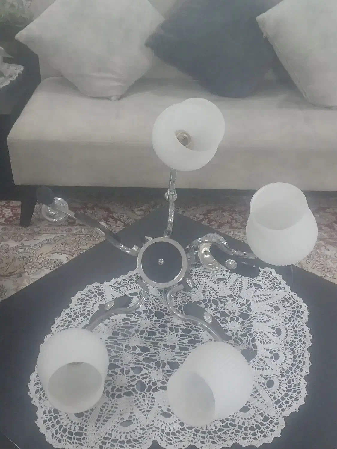 لوستر|لوستر و چراغ آویز|قوچان, |دیوار