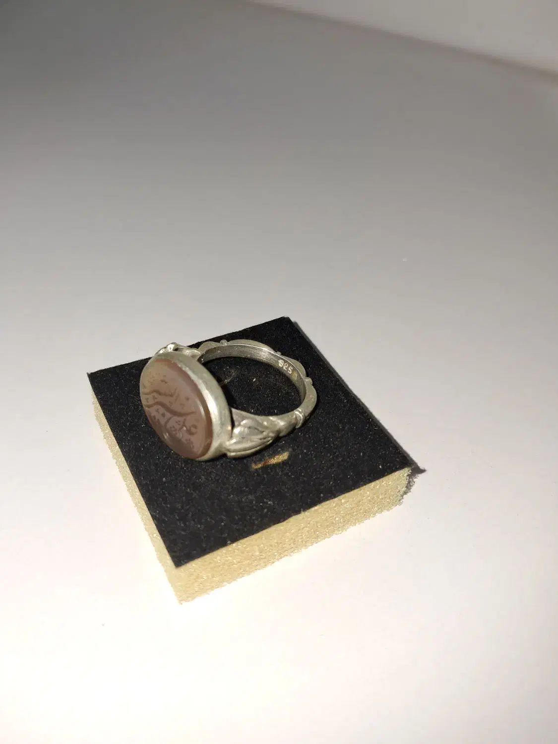 انگشتر نقره خطی قدیمی|جواهرات|تربت‌حیدریه, ۴۵ متری|دیوار