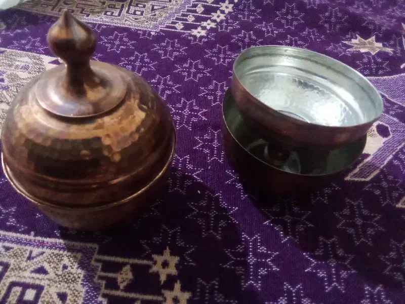 قندان مسی|کلکسیون اشیاء عتیقه|زنجان, |دیوار