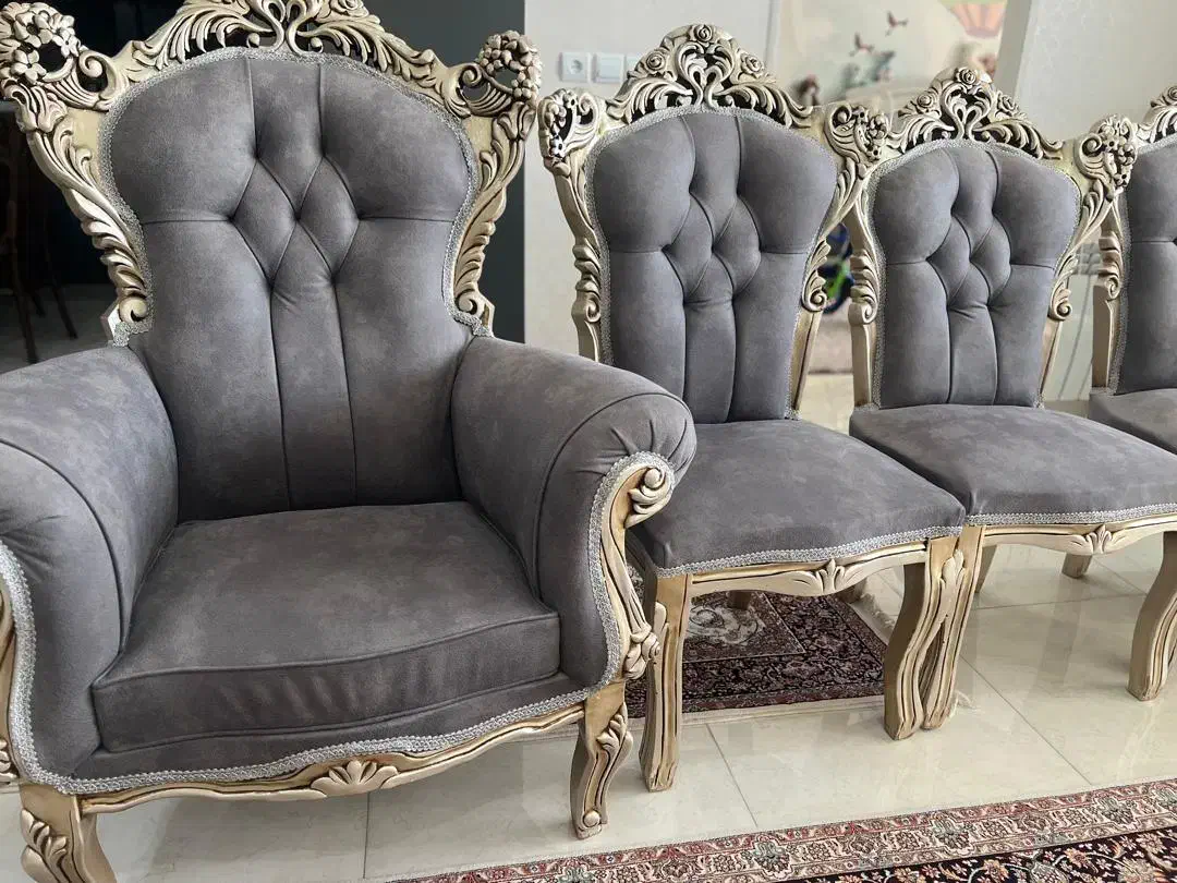 سرویس مبل استیل،سالم|مبلمان خانگی و میز عسلی|تویسرکان, |دیوار