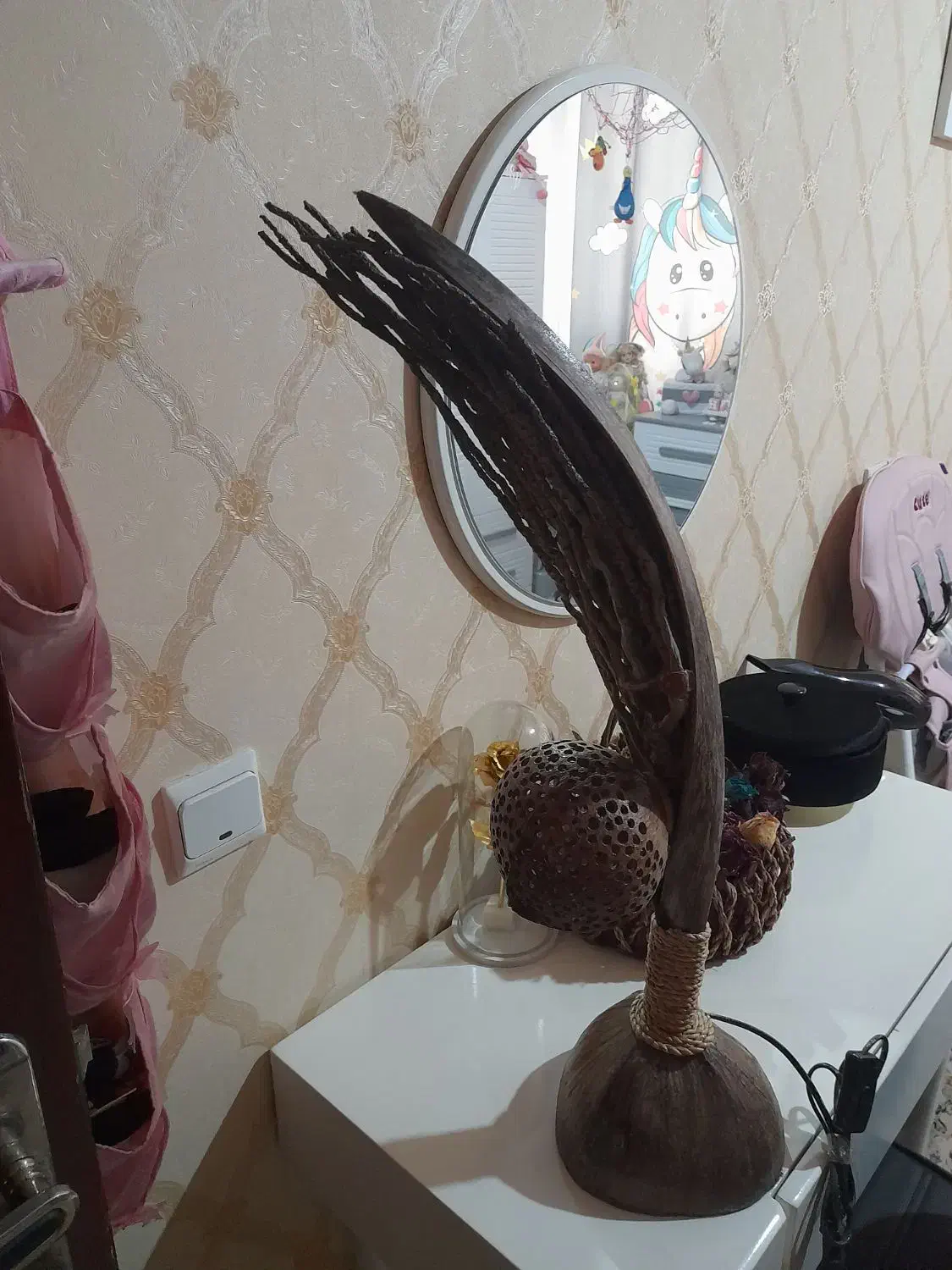 چراغ خواب چوبی|چراغ خواب و آباژور|مشهد, کوی سیدی|دیوار