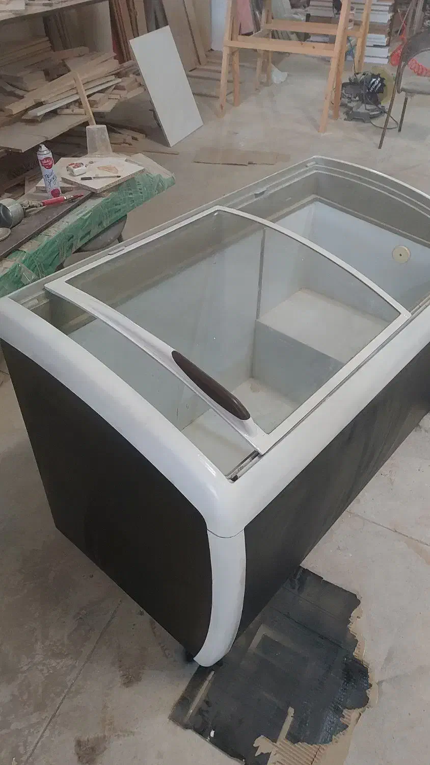 یخچال صندوقی تازه رنگ شده و موتور نو شده|یخچال و فریزر|یزد, |دیوار