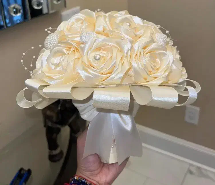 دست گل عروس‌ربانی|گل مصنوعی|بندر ماهشهر, |دیوار