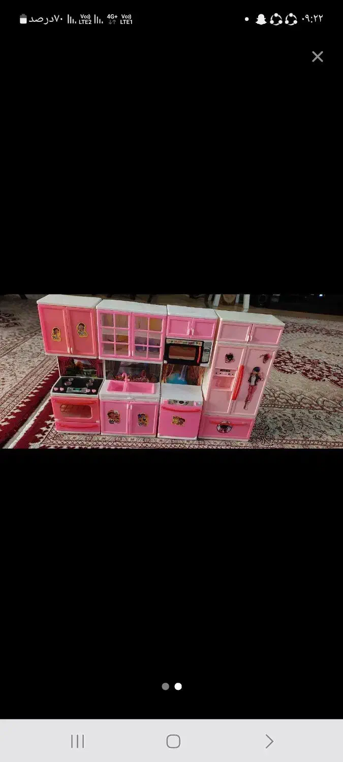 یخچال و گاز باربی|اسباب‌بازی بچه|مشکین‌دشت, |دیوار