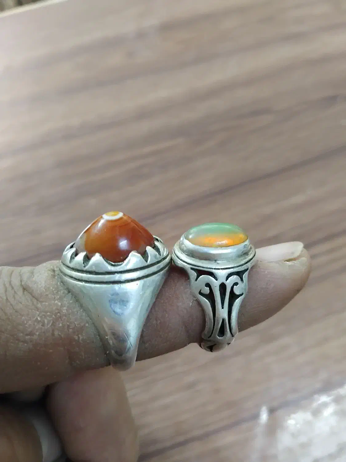 چهار عدد انگشتر ناب|جواهرات|مشهد, چهارچشمه|دیوار