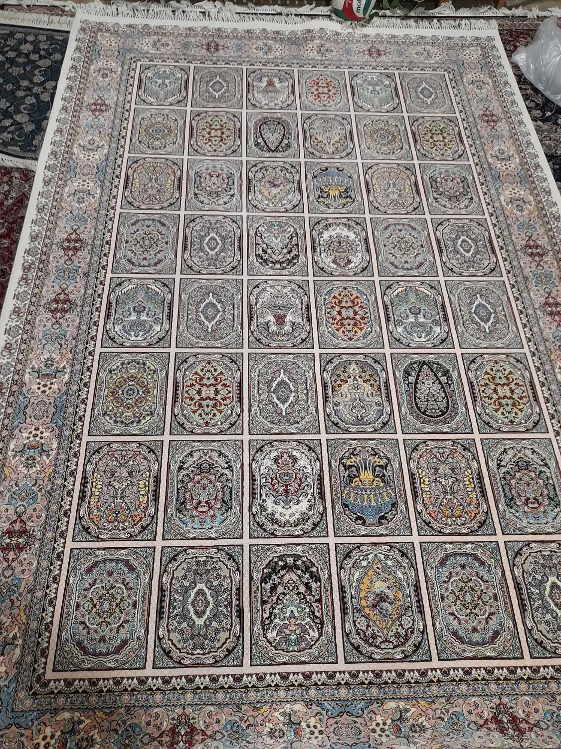 ۲ تخته فرش|فرش|گرگان, |دیوار