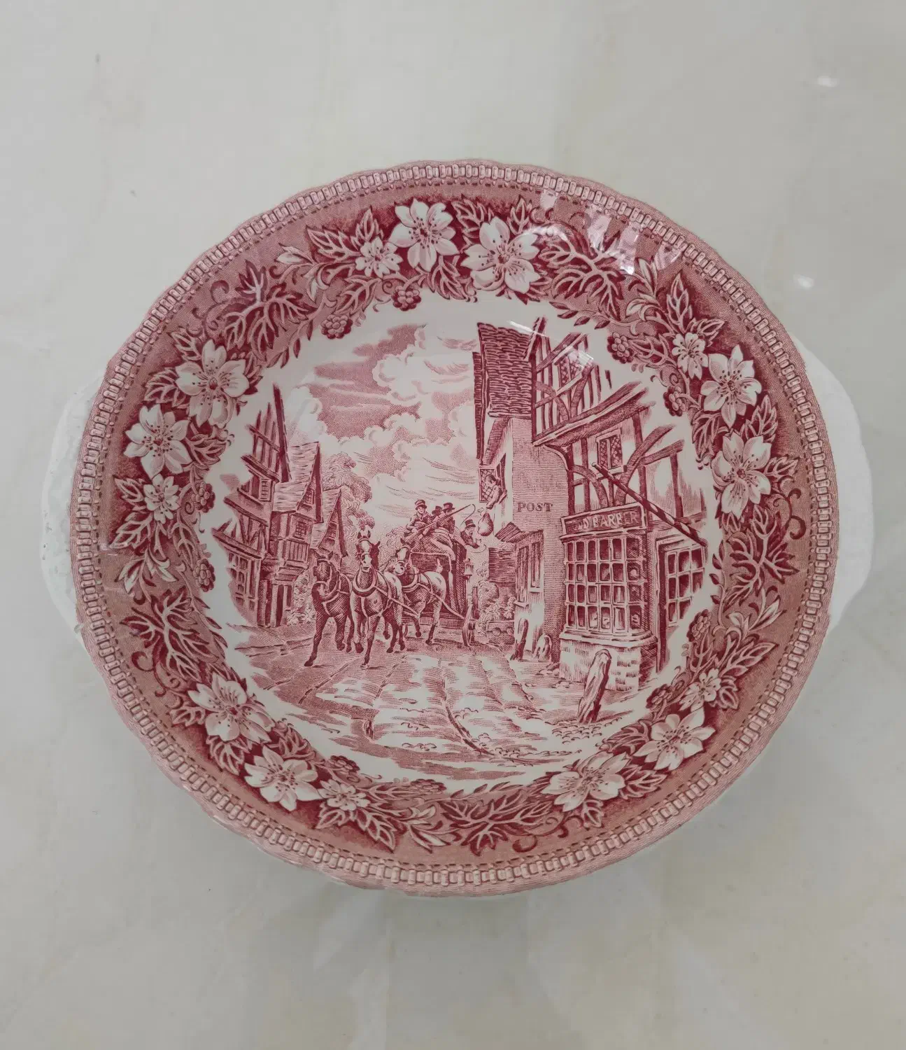 کاسه وینتیج انگلیسی|کلکسیون اشیاء عتیقه|قزوین, |دیوار