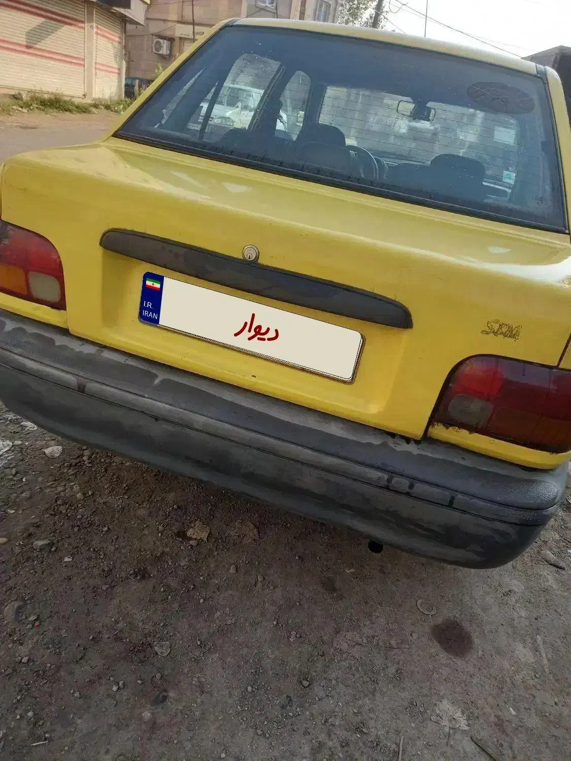 فروش فوری تاکسی پراید مدل ۸۸|خودرو سواری و وانت|رشت, پیرکلاچای|دیوار