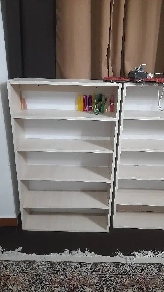 قفسه چوبی|کتابخانه، شلف، قفسههای دیواری|پرند, فاز ۴|دیوار