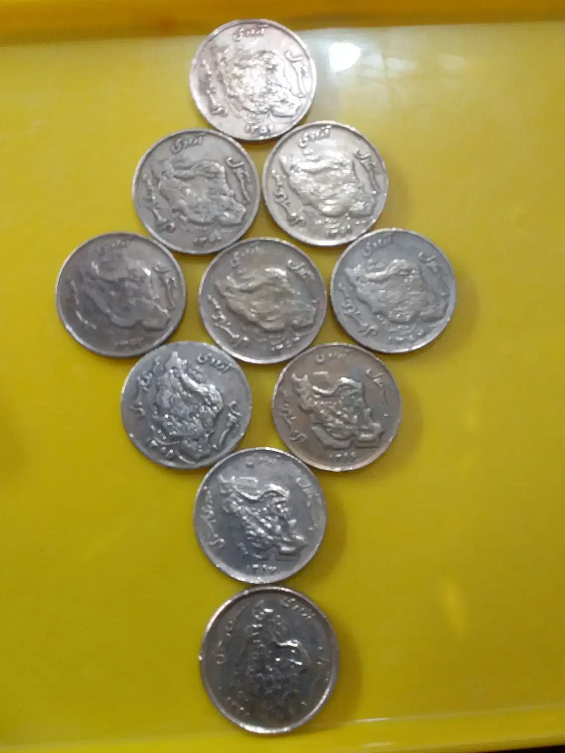 ست کامل ۵۰ریالی مسی ۰|کلکسیون سکه، تمبر، اسکناس|همدان, |دیوار