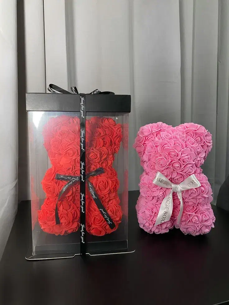 تدی گل روز ولنتاینی|گل مصنوعی|اصفهان, زهران|دیوار