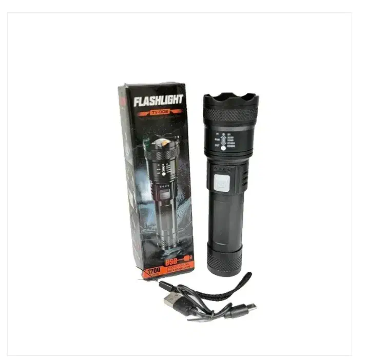 چراغ قوه پلیسی حالت نور دهی قوی ضعیف چشمک زن زوم|کوهنوردی و کمپینگ|اردبیل, |دیوار