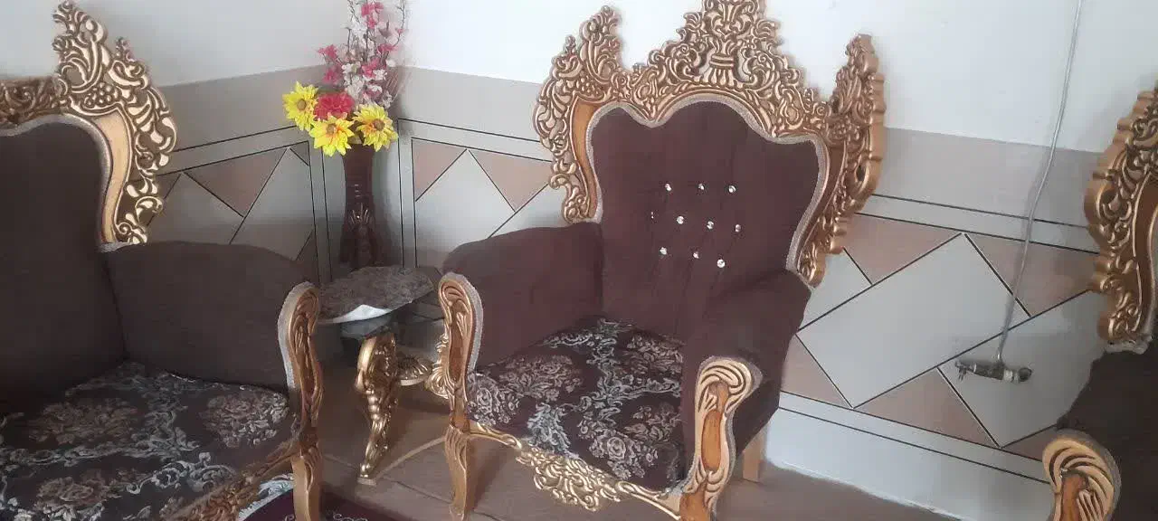 مبل سلطنتی|مبلمان خانگی و میز عسلی|لنجان, |دیوار