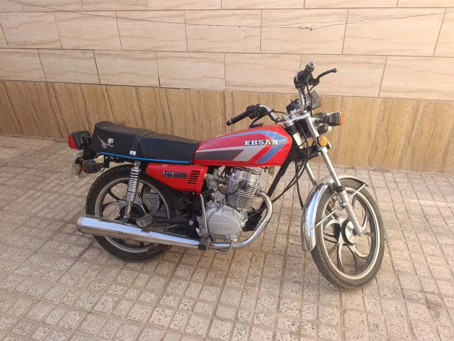 موتور احسان ۱۲۵cc مدل ۹۵|موتورسیکلت|کاشمر, |دیوار