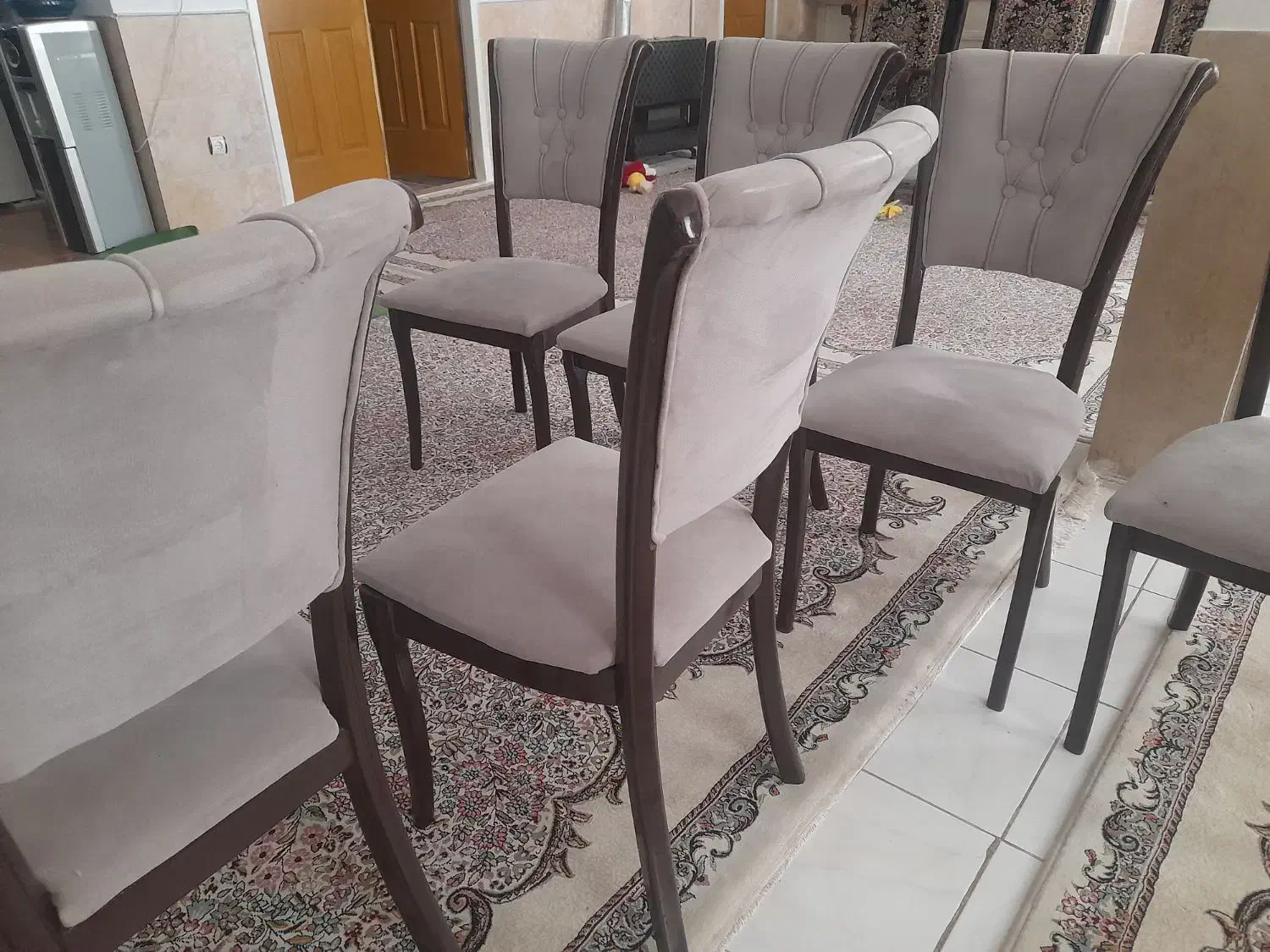 صندلی نهار خوری شش نفره دونه ای یک میلیون|میز و صندلی غذاخوری|رفسنجان, |دیوار