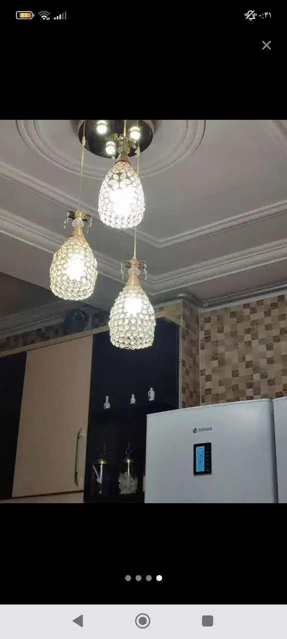 لوستر|لوستر و چراغ آویز|شاهرود, |دیوار