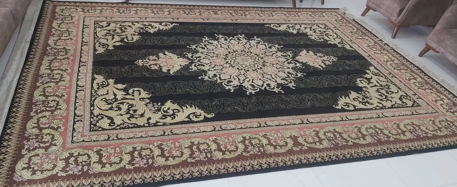 قالی ابریشم ۱۲ متری شیک|فرش|اهواز, کوی فرهنگیان ۱|دیوار