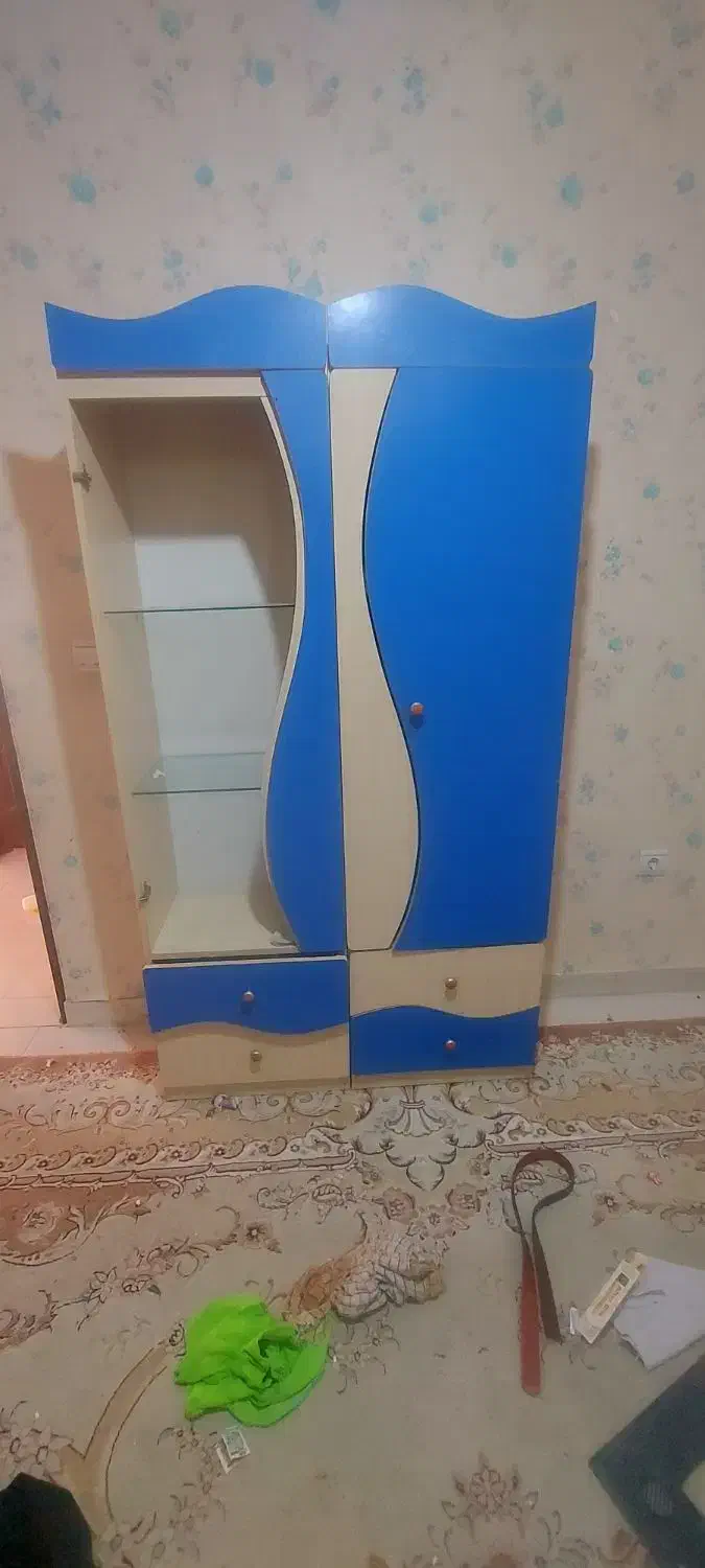 کمد چوبی|جاکفشی، کمد، دراور|زنجان, |دیوار