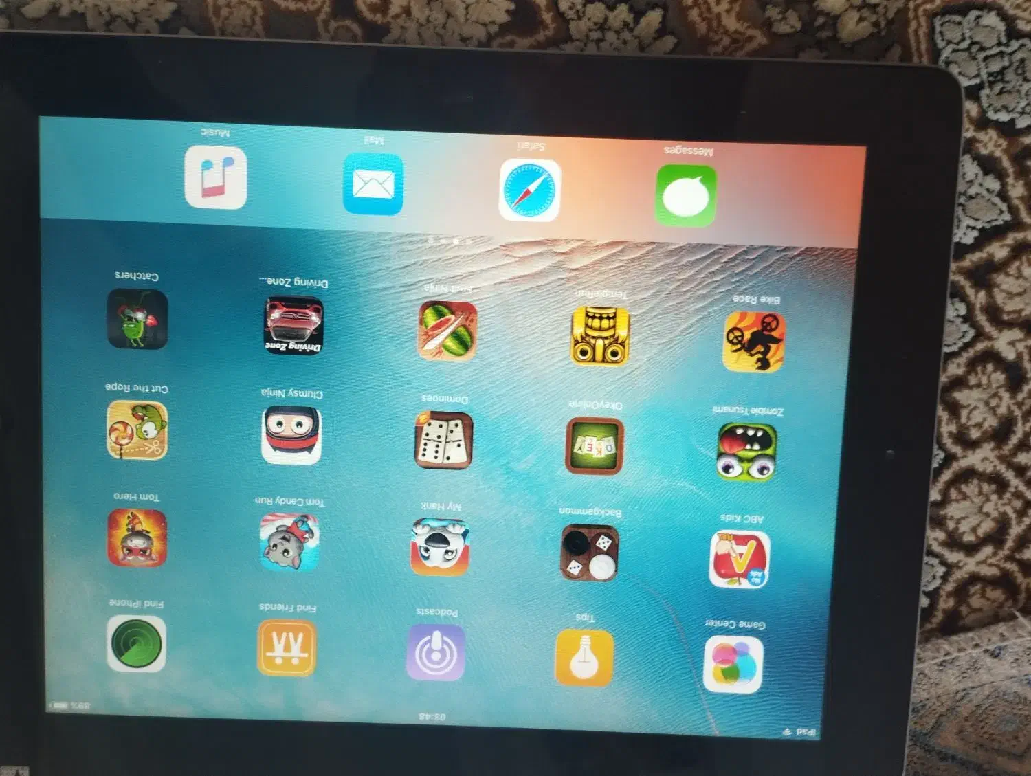 تبلت اپل 3 اصلی تمیز بدونه خط خش سنندج|تبلت|بانه, |دیوار