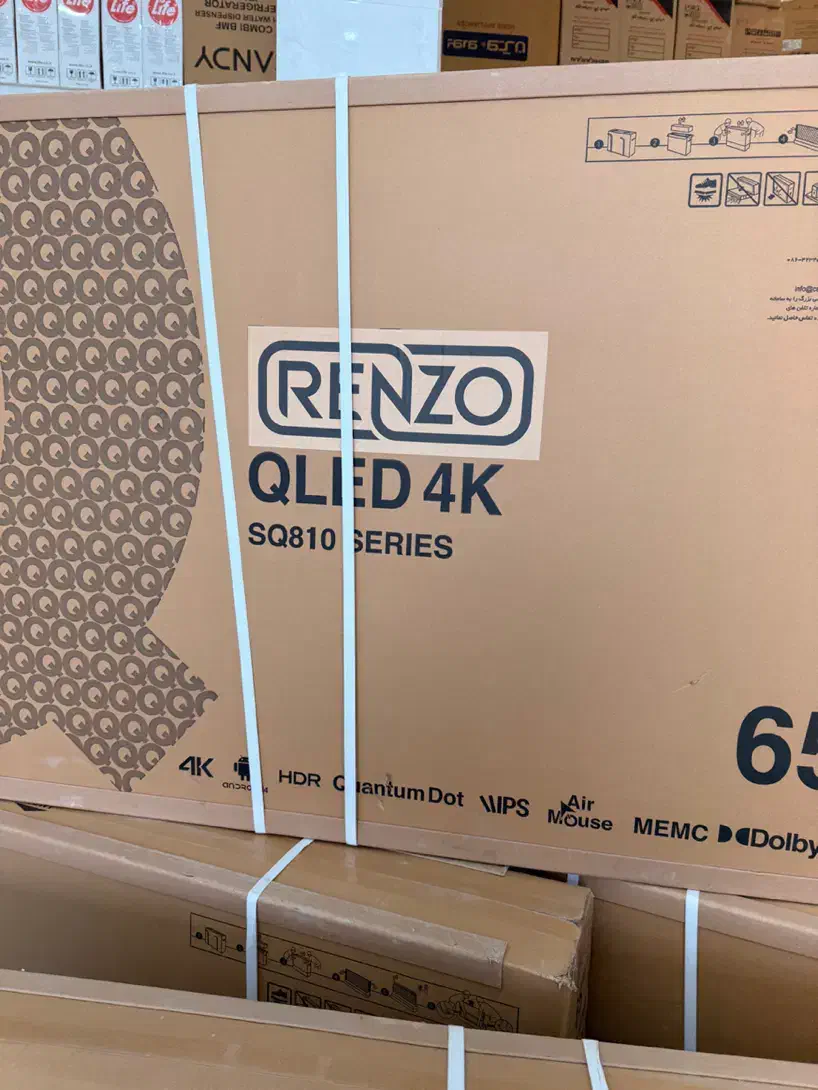تلویزیون  هوشمند ۶۵ رنزو QLED  مدل SQ8000|تلویزیون و پروژکتور|کرمانشاه, |دیوار
