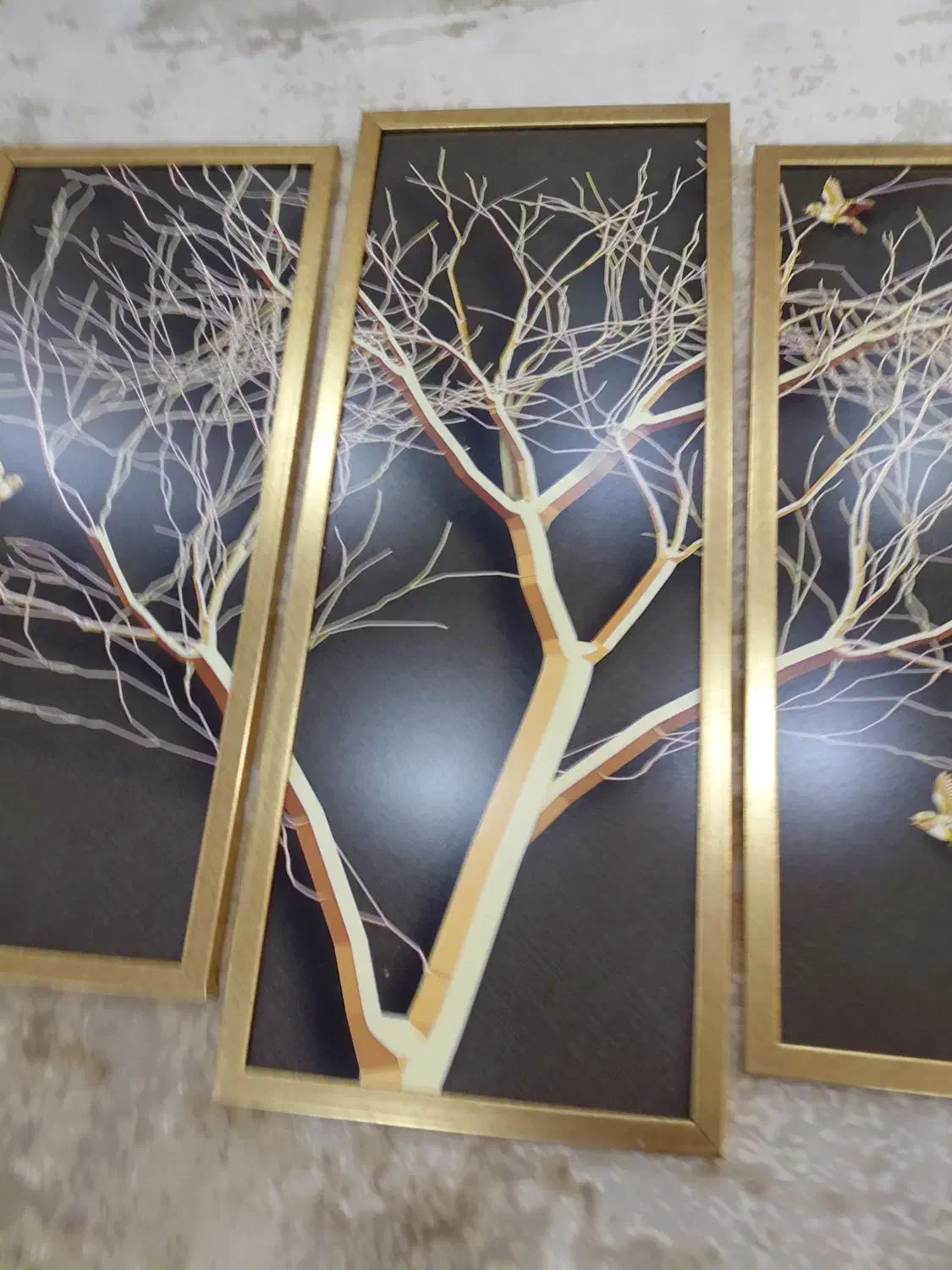 تابلو ۵ تکه طرح درخت|تابلو، نقاشی، عکس|بندر انزلی, ساحل قو|دیوار