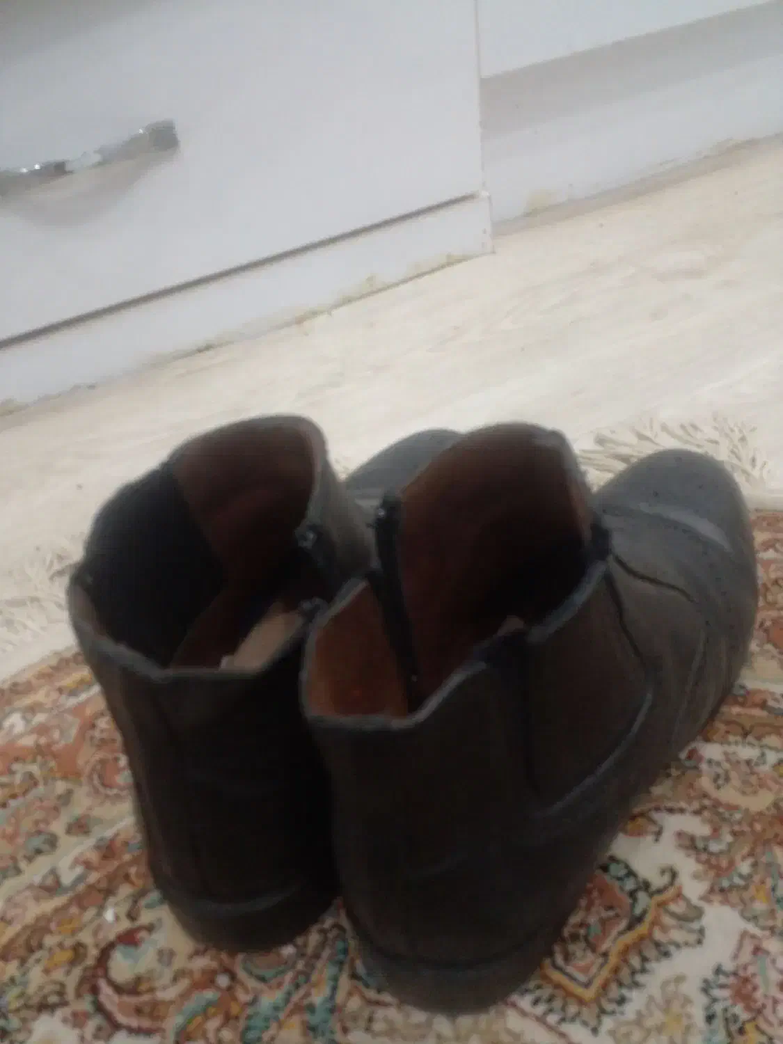 کفش مردانه یا زنانه تمام چرم سایز ۴۰ بزرگ پا|کیف، کفش، کمربند|رشت, حمیدیان|دیوار