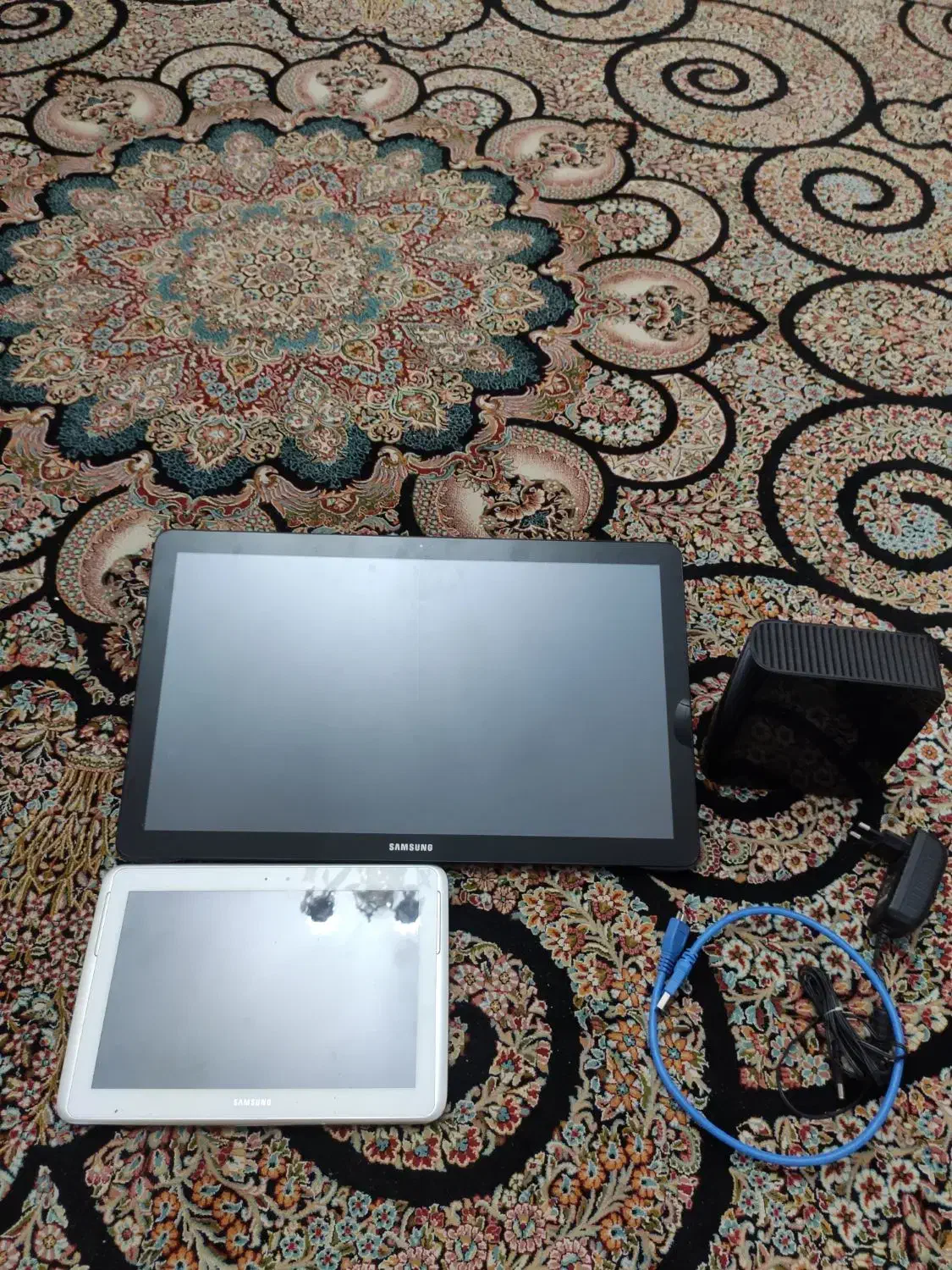تبلت سامسونگ ۱۸نیم اینج نوت۱۰ قلم دار هارد ۲ترا|تبلت|ری, حمزهآباد|دیوار