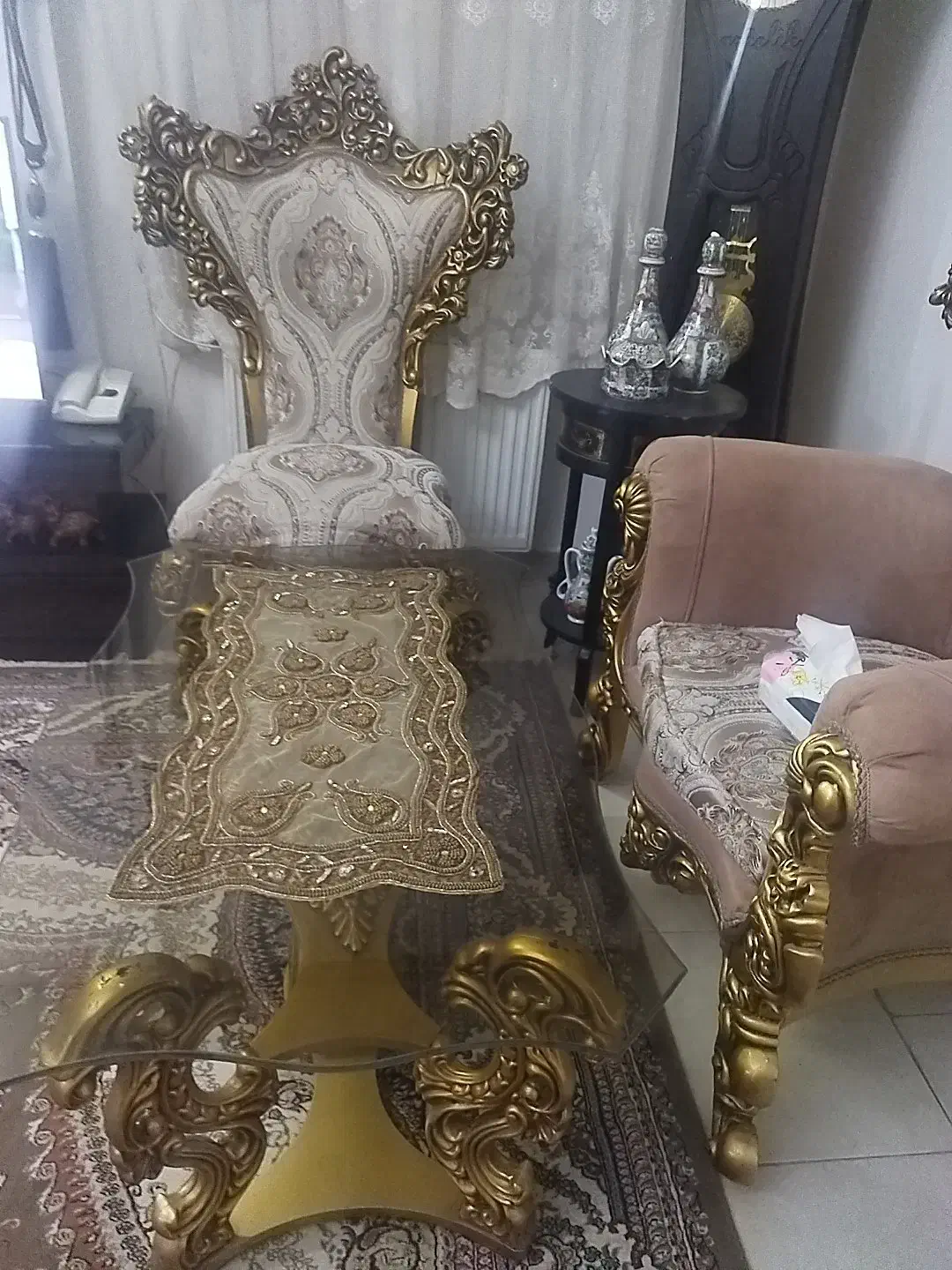 فروش مبل سلطنتی|مبلمان خانگی و میز عسلی|محمدیه-قزوین, |دیوار