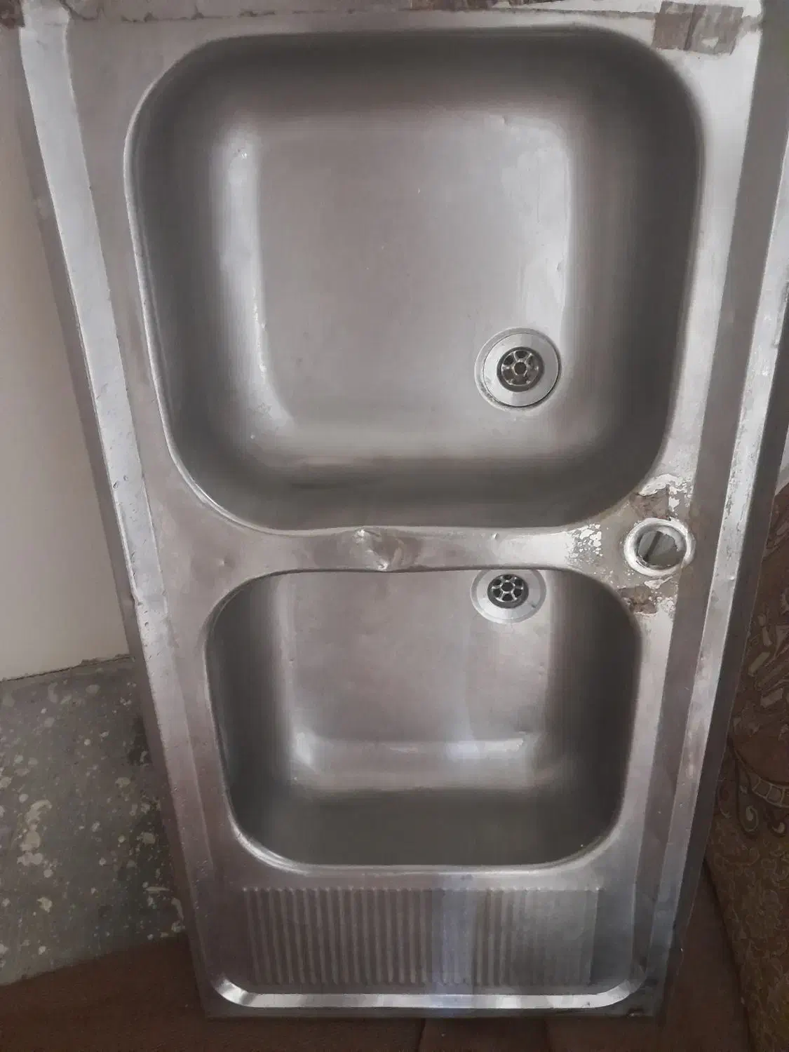 سینک دو قلوی|مصالح و تجهیزات ساختمان|گرگان, |دیوار