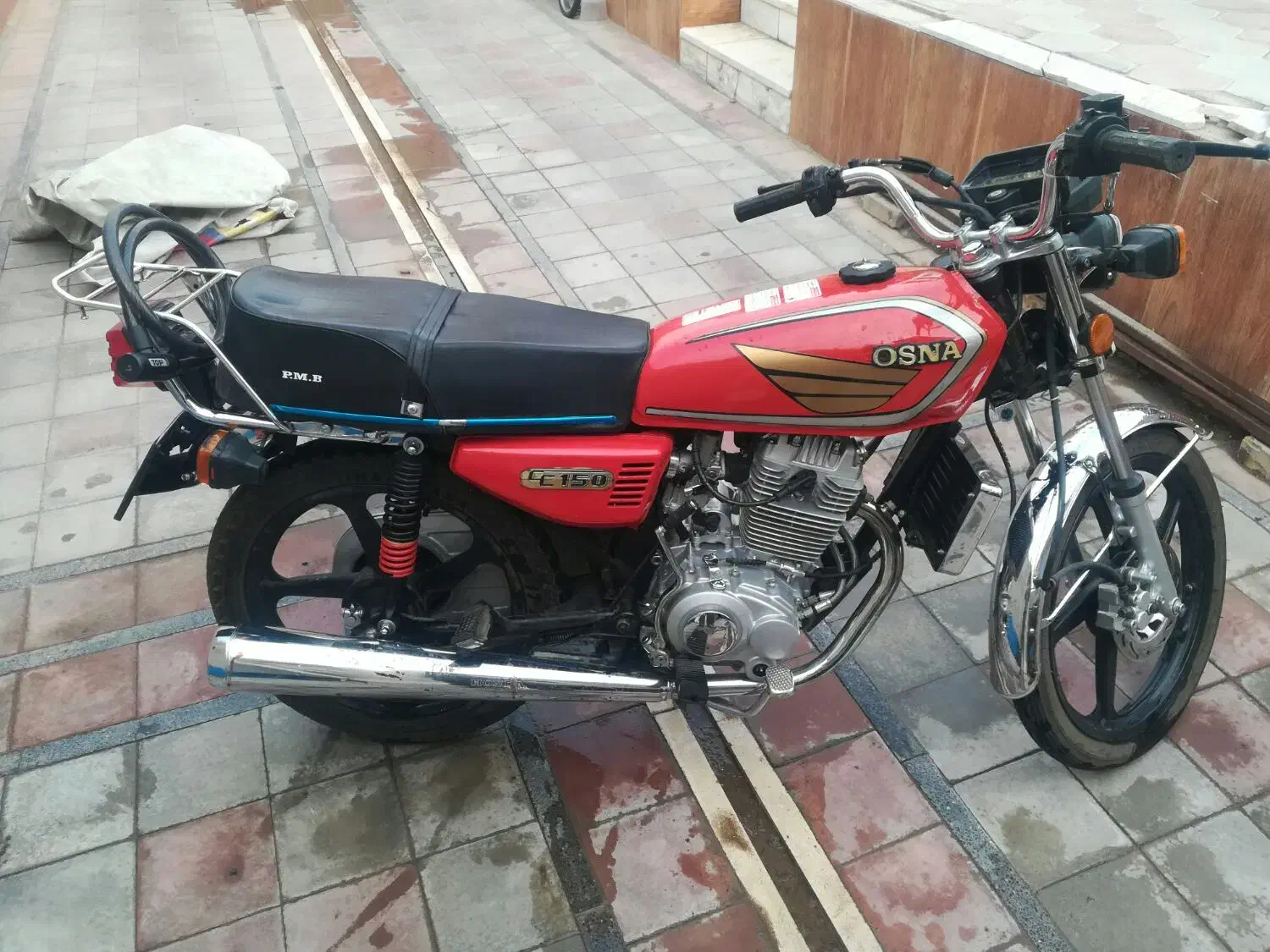 موتور حسنی 200 رادیات و کاربرات کارخانه|موتورسیکلت|رفسنجان, |دیوار