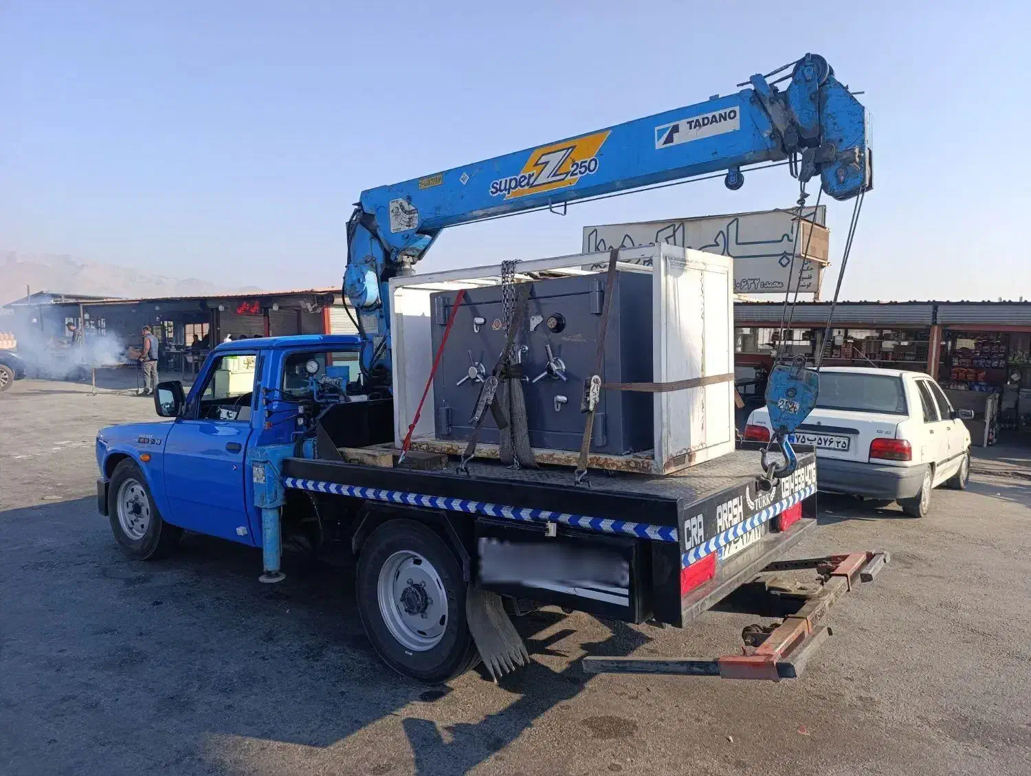 نیسان جرثقیل. خودروبر.جرثقیل|خودرو سواری و وانت|کرج, دولتآباد|دیوار