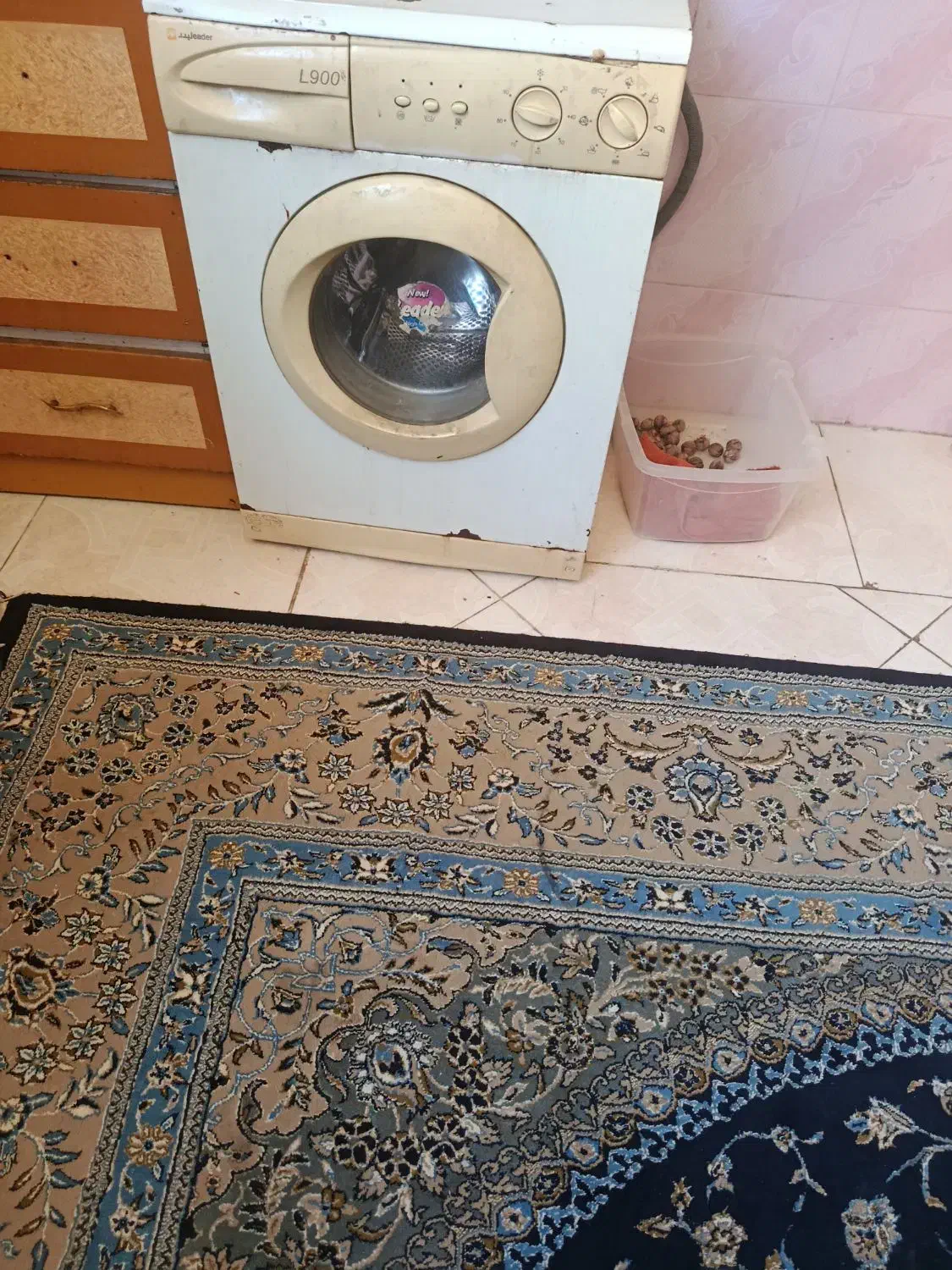 ماشین لباسشویی هفت کیلویی لیدر|ماشین لباسشویی و خشک‌کن لباس|نورآباد, |دیوار