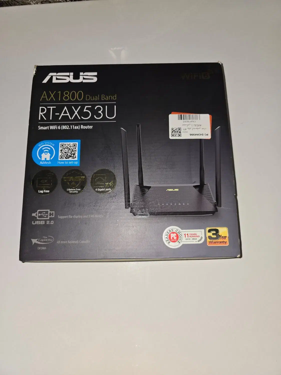 روتر RT-AX53U asus|مودم و تجهیزات شبکه|تهران, جوادیه|دیوار