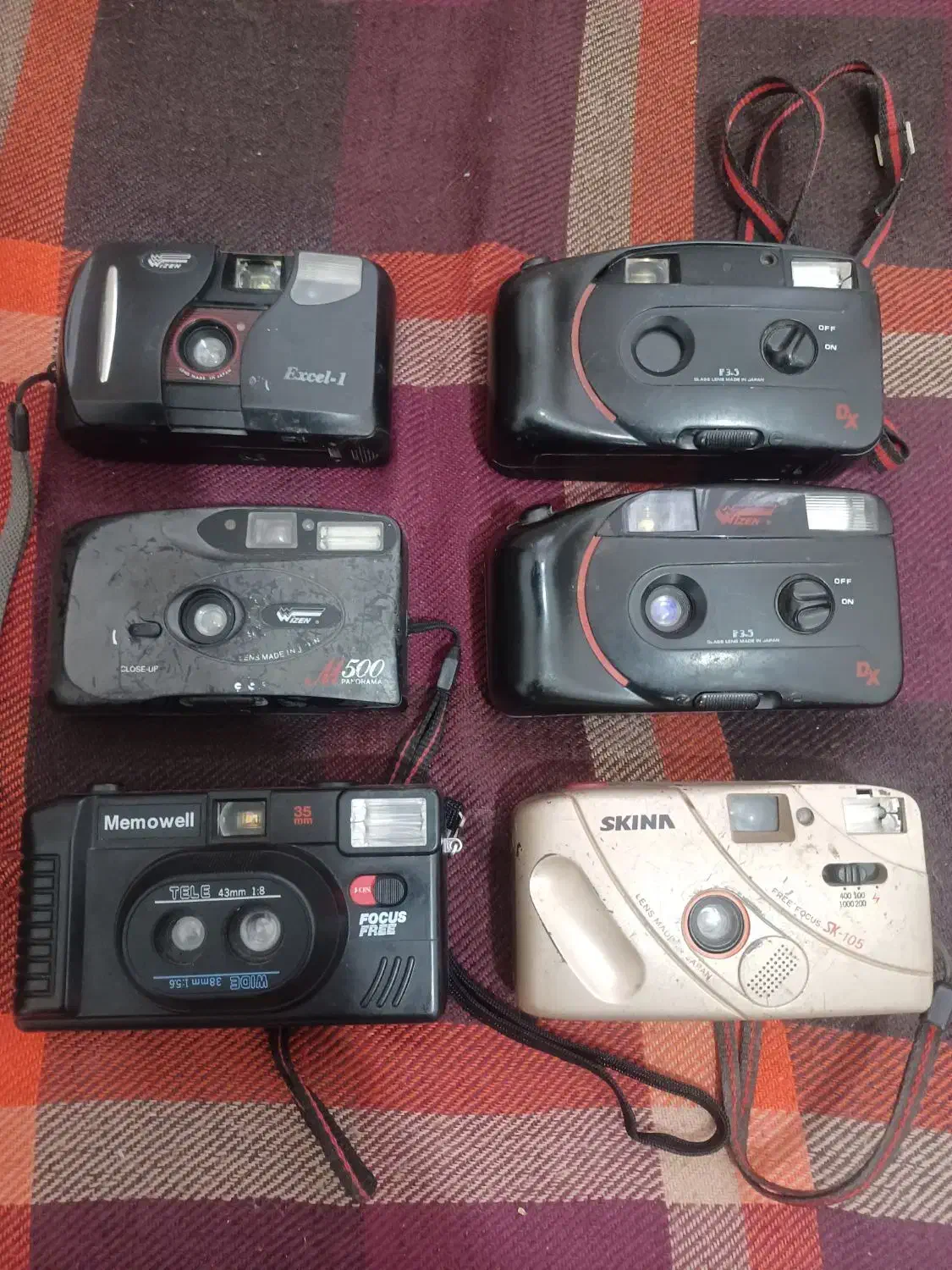 دوربین ژاپنی همه باهم ۱۲۵۰|دوربین عکاسی و فیلم‌برداری|قزوین, |دیوار