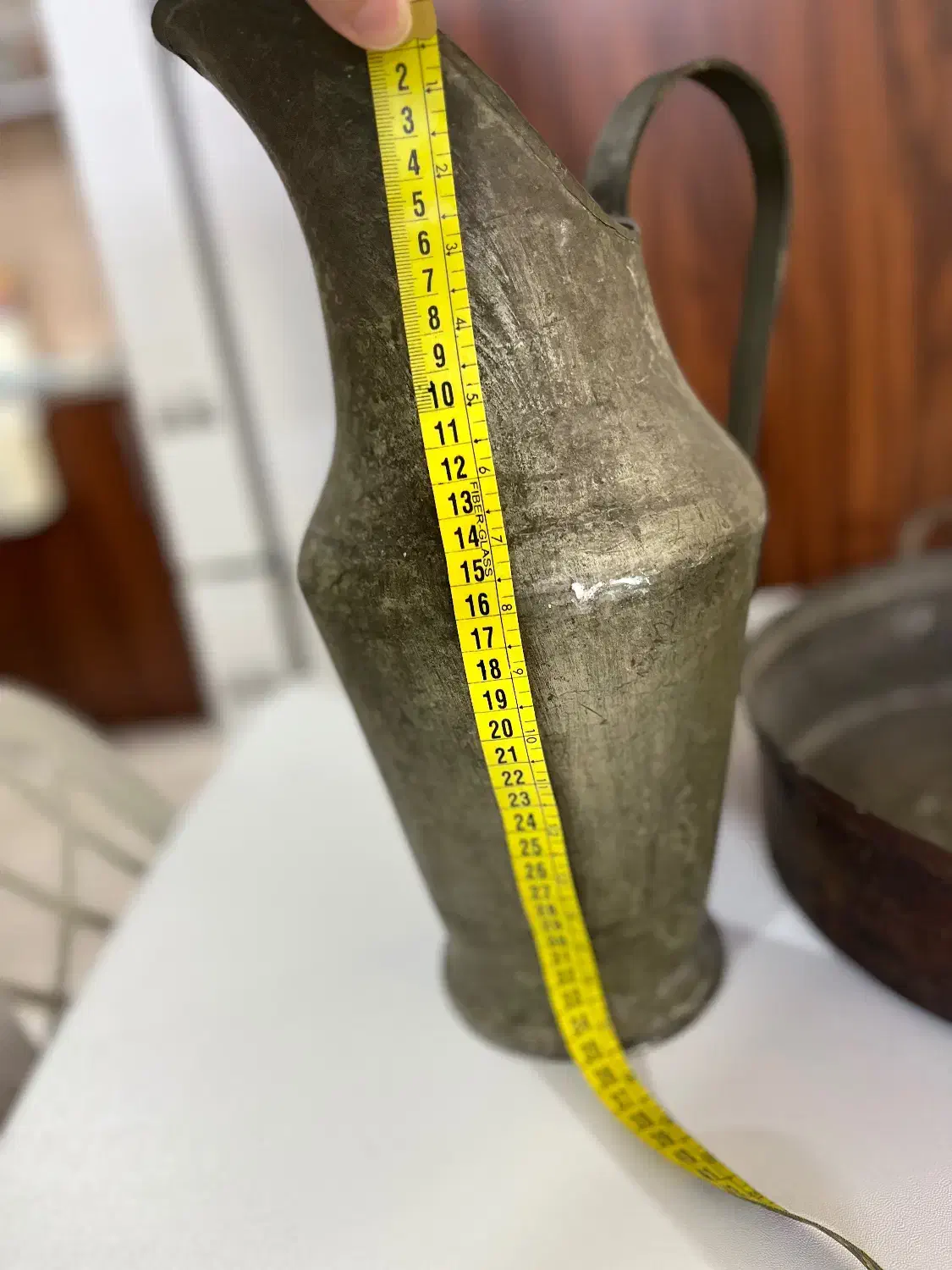 ظروف مسی|کلکسیون اشیاء عتیقه|گرگان, |دیوار