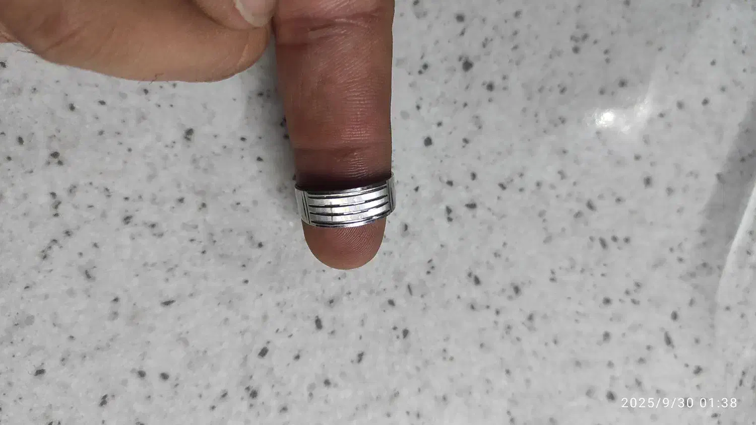 حلقه پلاتین ۵/۳۴۰ گرم|جواهرات|مشهد, صیاد شیرازی|دیوار