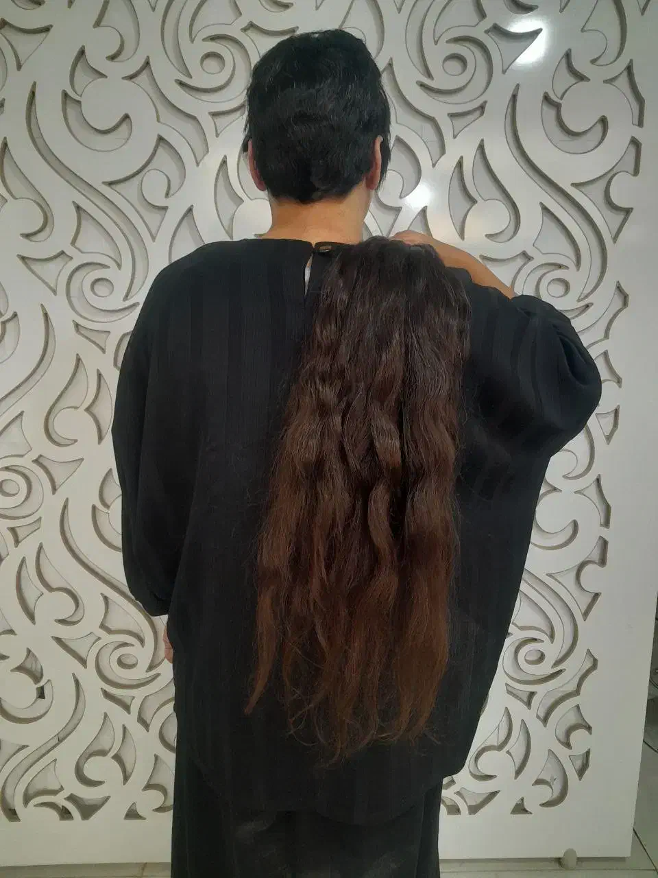 فروش موی بلند طبیعی نچرال رنگی و حنا دار|آرایشی، بهداشتی، درمانی|گناباد, |دیوار