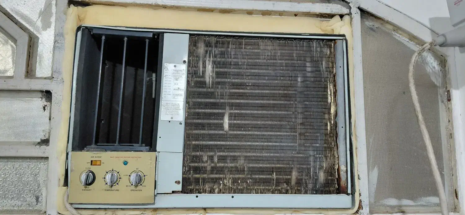 کولر پنجره ای ۱۸ هزار|کولر گازی و فنکوئل|بندر دیر, |دیوار