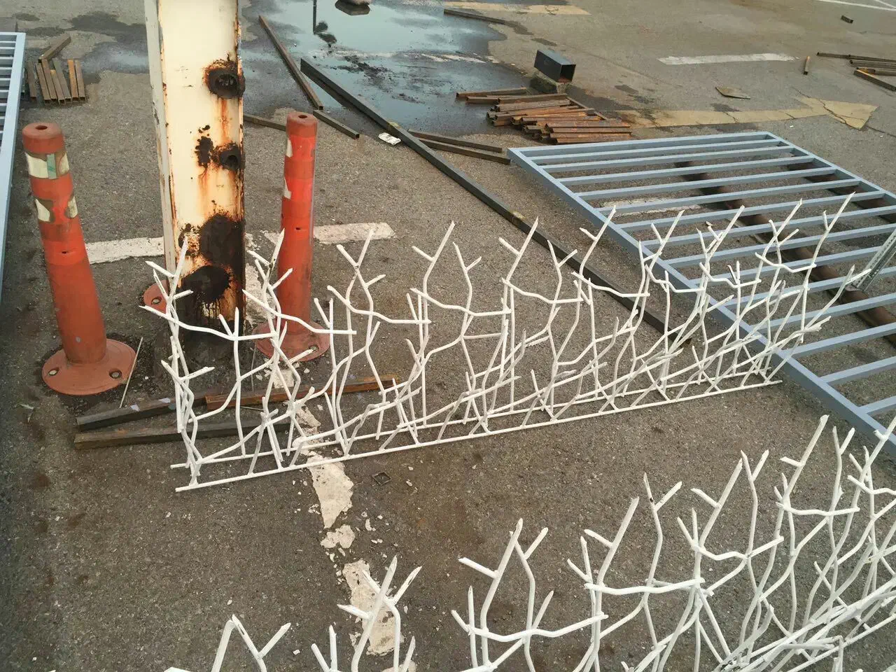 کارخانه تولیدی محافظ دیوار حفاظ رودیواری(شاخ گوزنی|خدمات پیشه و مهارت|اراک, |دیوار